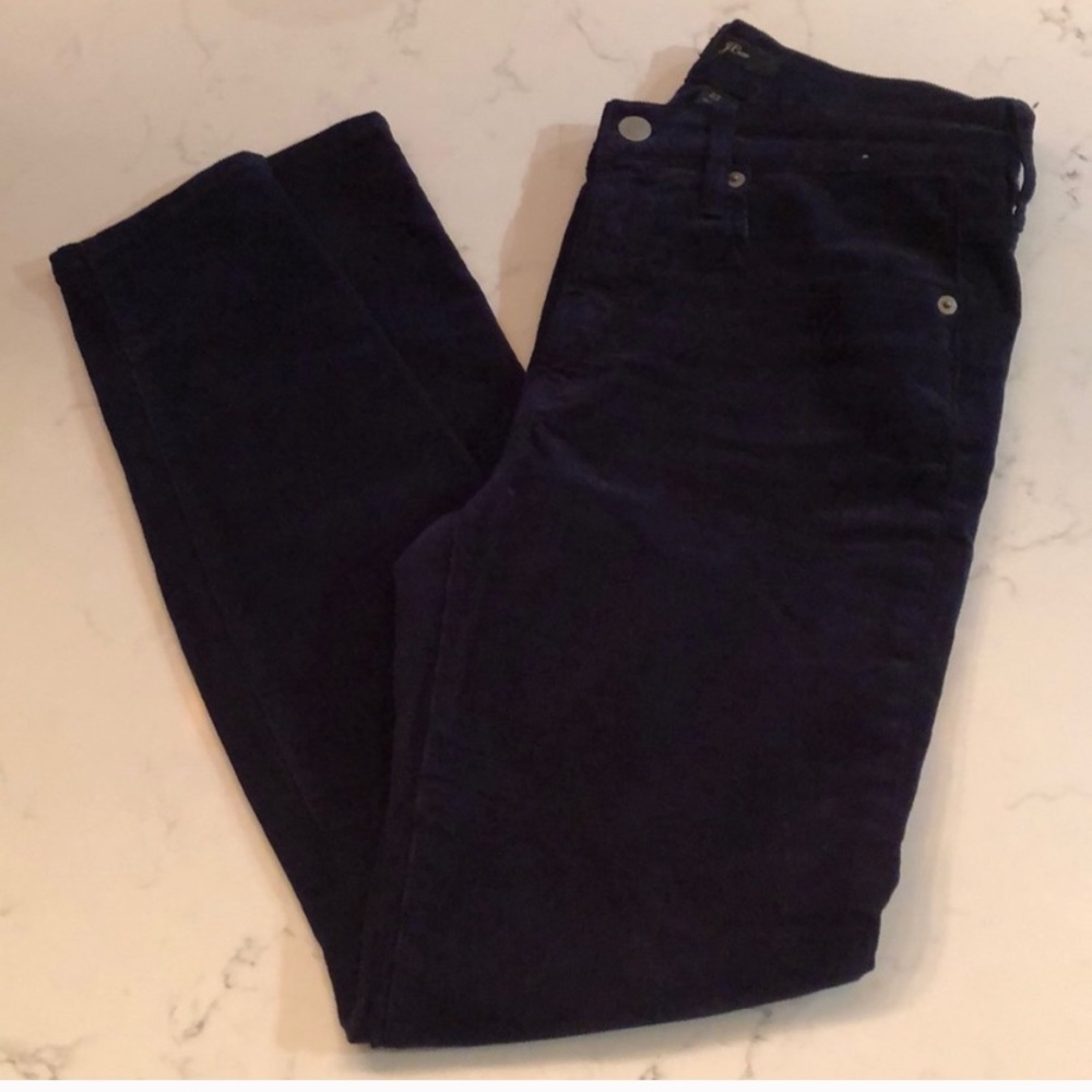 J.Crew 9” High Rise Toothpick Corduroy